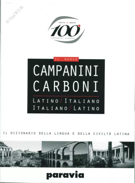 IL NUOVO CAMPANINI-CARBONI dizionario Latino-Italiano, Italiano-Latino EUR  88,63 - PicClick IT