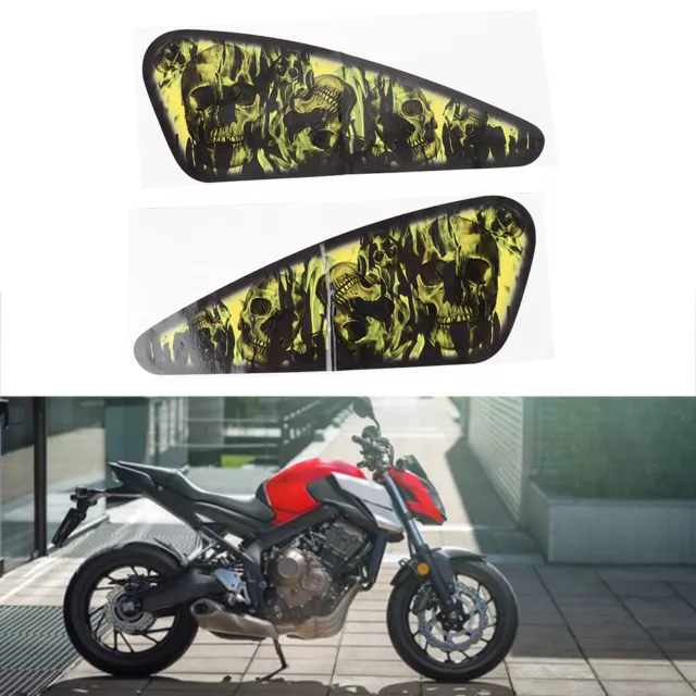 3D PVC Decal Reflective Sticker Waterproof Colorful Universal Motorcycle
