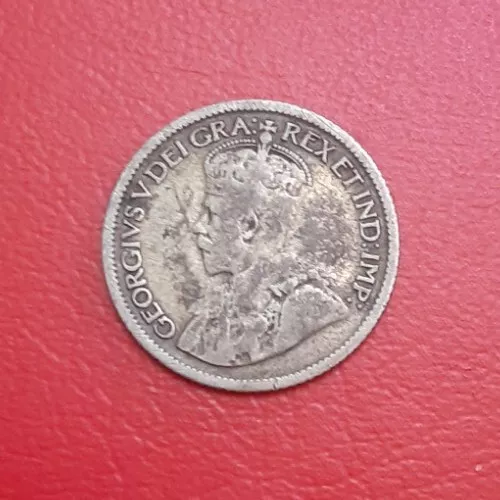 1920 - 10 Cent - Canada Georgivs .800 Silver Coin King George V