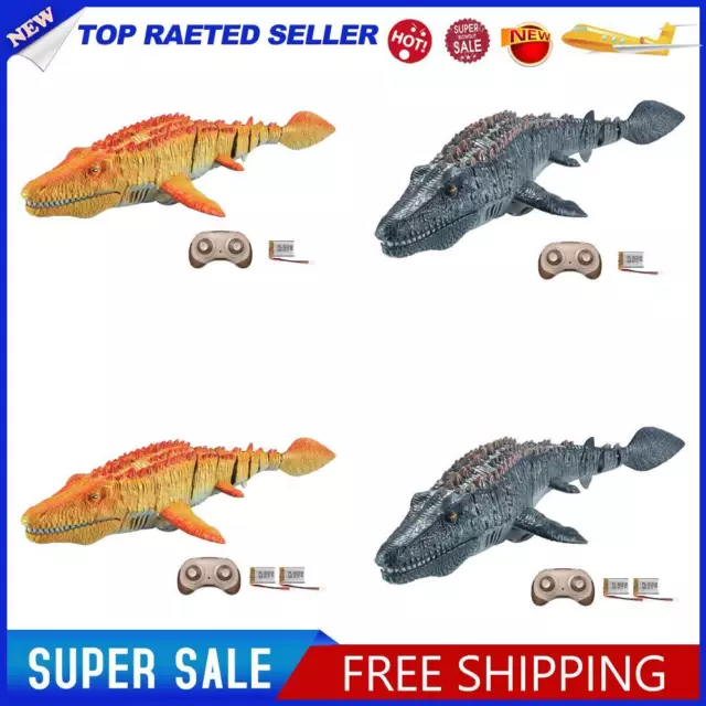 High Speed Remote Control Boat RC Animal Mosasaurus 2.4G Marine Life Racing Ship