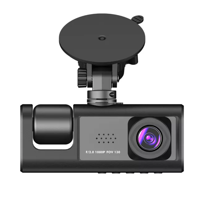 Dual Lens Autokamera Dashcam Full HD 1080P DVR Recorder Nachtsicht G-Sensor DE