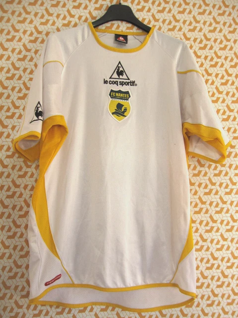 Maillot Fc Nantes 2003 Le Coq Sportif Vintage Football Jersey Exterieur - L