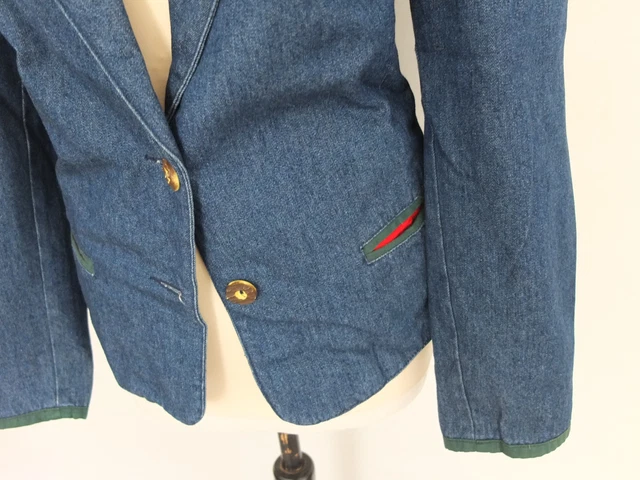 Bildschöner Denim Blazer Tgl 42 Top Costumi Regionali 3