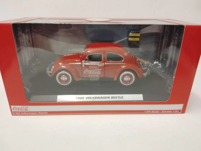 VW Beetle Coca-Cola rouge (MotorCity) 1/43e