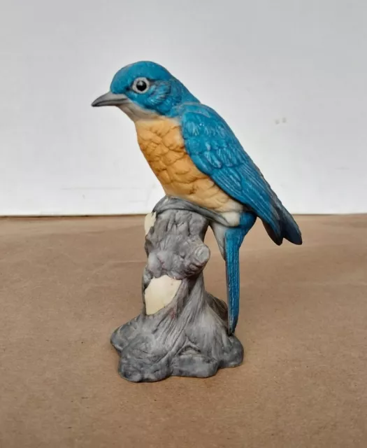 Vintage Boehm Porcelain Bluebird Figurine 40256 NY Made In USA Rare