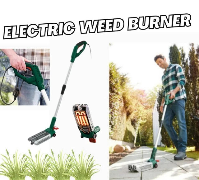 PARKSIDE ELECTRIC WEED Burner Killer Long Reach Heat Gun Kills Weeds