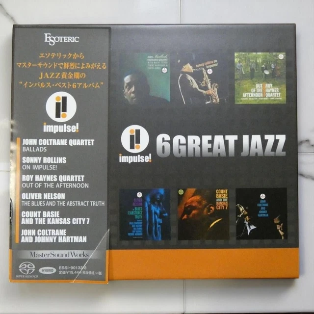 impulse！　6GREAT　JAZZ　CD　美品　貴重　レア Impulse 6 Great Jazz From Japan RARE Esoteric Music CD