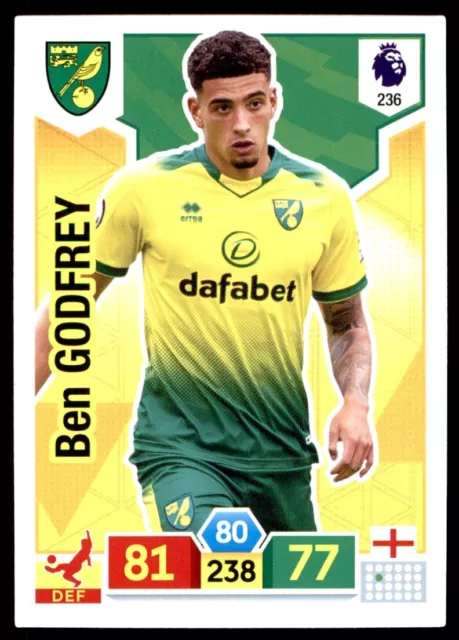 Panini Premier League Adrenalyn XL 2019/20 - Ben Godfrey Norwich City No. 236