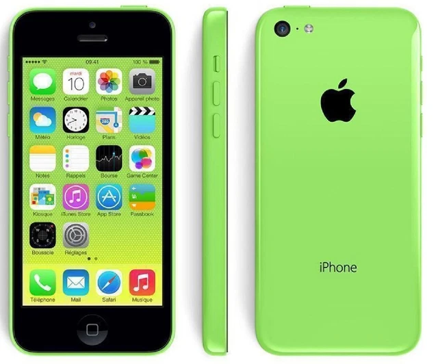 Dummy Iphone 5C Schermata Iniziale Colore Verde Green