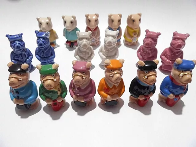 WADE  WHIMSIE PIGS Nat West Extended Miniatures  1.5 INCHES - Choose Variation