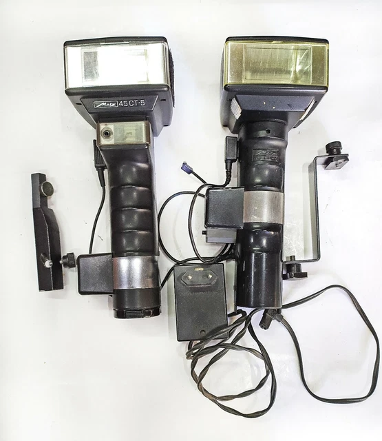Metz Mecablitz 45 CT5 Flash &  Metz Mecablitz 45 CL-1 Flash with Accessories