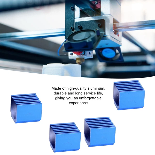 4pcs Kühlkörper Mini Kühler Mit Thermisch Leitfähigem Klebeband Für TMC 2100