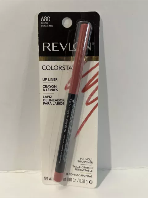 Delineador de labios Revlon Color Stay #680 rubor nuevo en caja