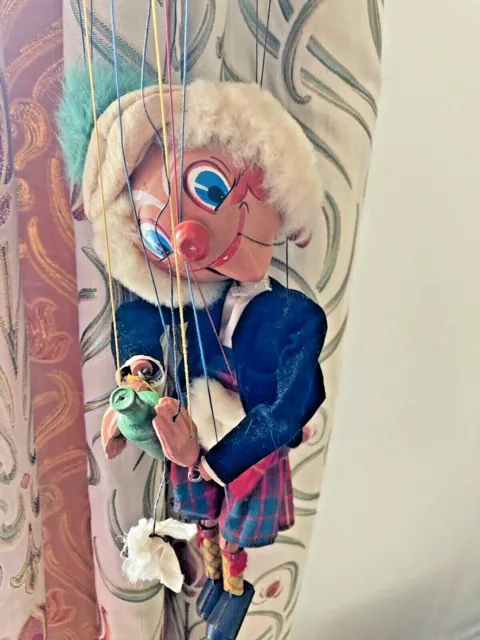 Vintage Circa 1950 Pelham Puppet Sandy McBoozle