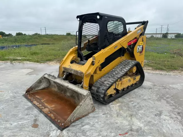 2022 Caterpillar 289D3 Skid Steer Track Loader Crawler Aux Hyd Bucket bidadoo