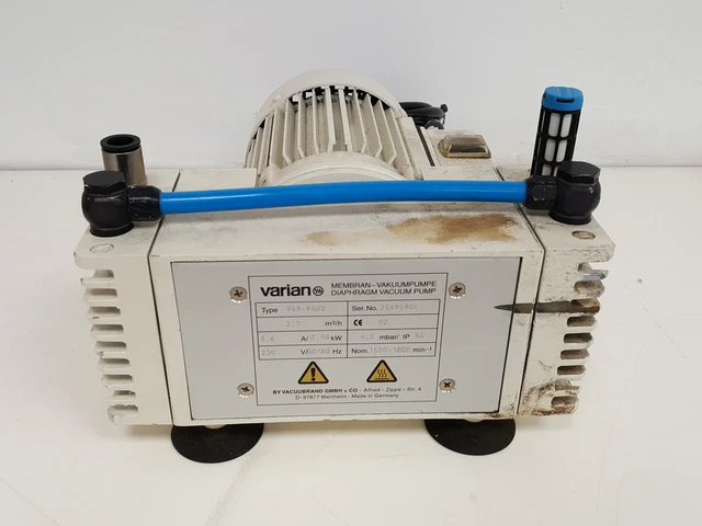 Varian Membrana Diaframma Pompa a Vuoto 949-9402 Laboratorio