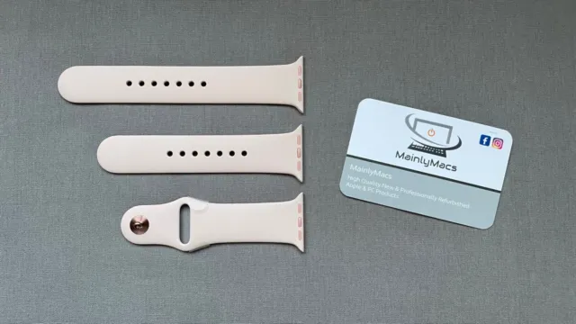 Genuine Apple Watch Sport Band - Pink Sand - 38/40/41mm Watches - New & Unused