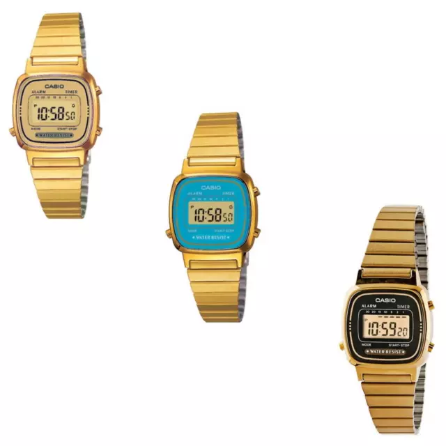 Orologio Casio Donna Digitale Vintage LA670WGA-9DF, LA670WGA-1DF, LA670WGA-2DF