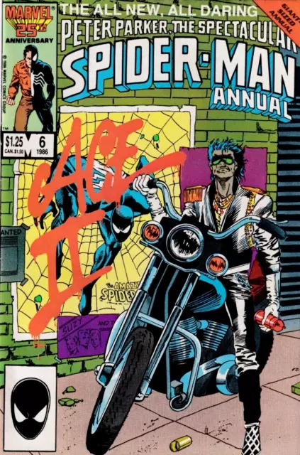 Peter Parker The Spectacular Spider-Man Annual #6 Comic 1986 - Marvel Comics