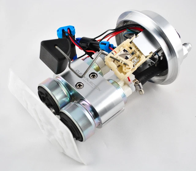 MITSUBISHI LANCER EVO 0307 89 intank dual 450LPH FUEL PUMP HANGER