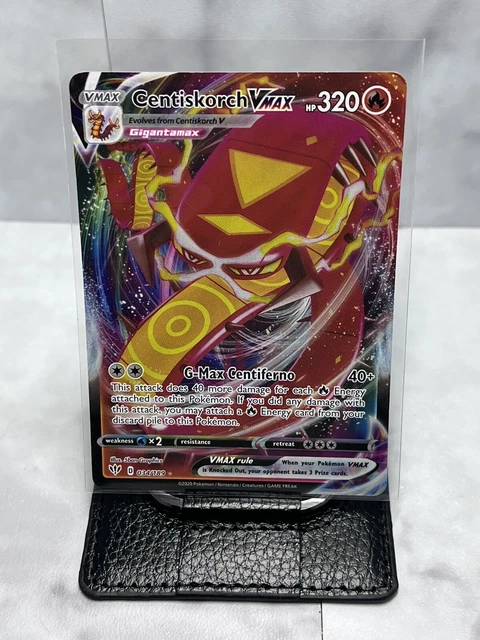 Pokemon TCG SS Darkness Ablaze 034/189 Centiskorch VMAX Holographic Rare  Card