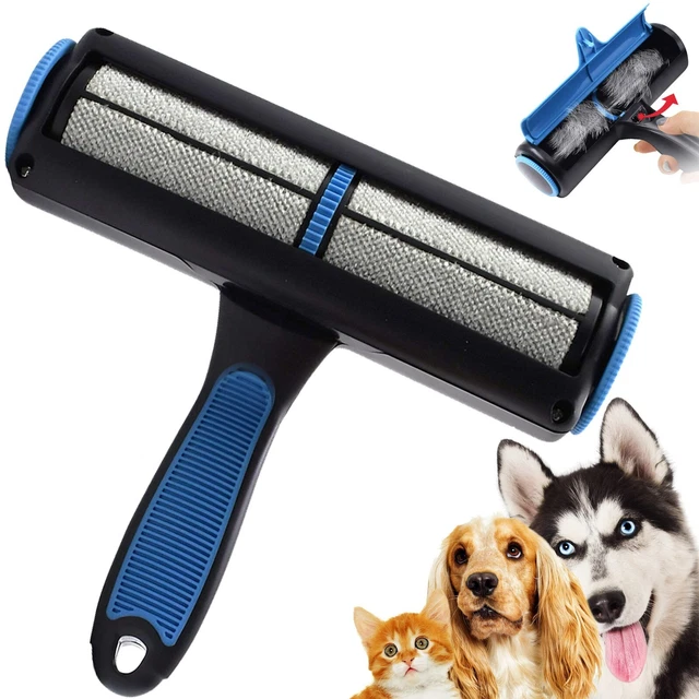 Dog Cat Pet Reusable Hair Remover Roller for Furniture, Couch, Carpet, Car Seat