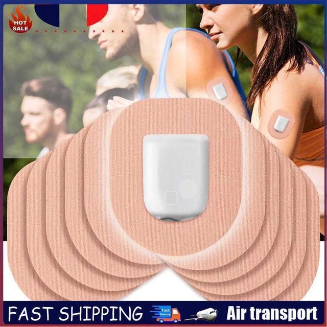 10 Pack Cgm Adhesive Patch Waterproof Adhesive Fixed Patches for Insulat Omnipod