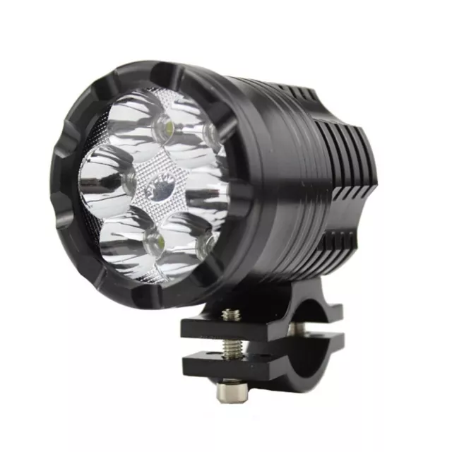 Universel Lumi��re LED Moto Phare Avant Auxiliaire 10V-80V Voiture Lampe