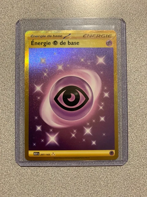 Pokemon - Énergie Psychique - 207/165 - Pokémon 151 - Or Ultra Rare Pokemon - Énergie Psychique - 207/165 - Pokémon 151 - Or Ultra Rare
