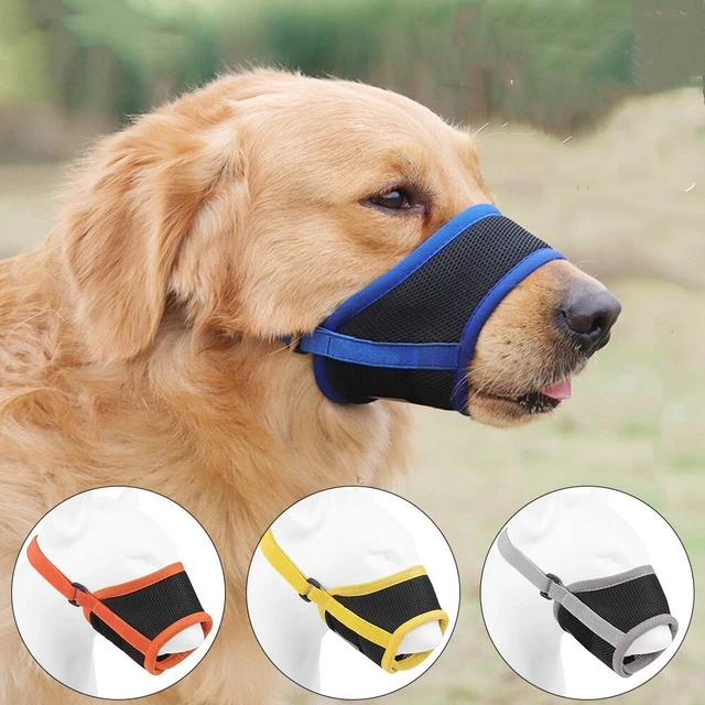 Adjustable Dog Muzzles For Small Large Dogs Anti Bite Barking Pet Mouth Cover **