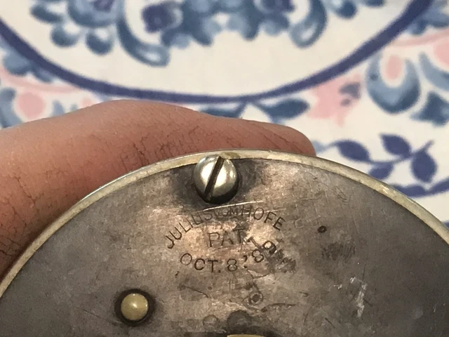 JULIUS vom HOFE Size 2 Fly Reel, circa 1900 JULIUS vom HOFE Size 2 Fly Reel, circa 1900