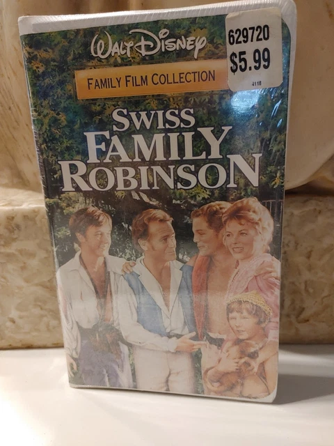 SWISS FAMILY ROBINSON Walt Disney VHS BRAND NEW SEALED £16.45 - PicClick UK