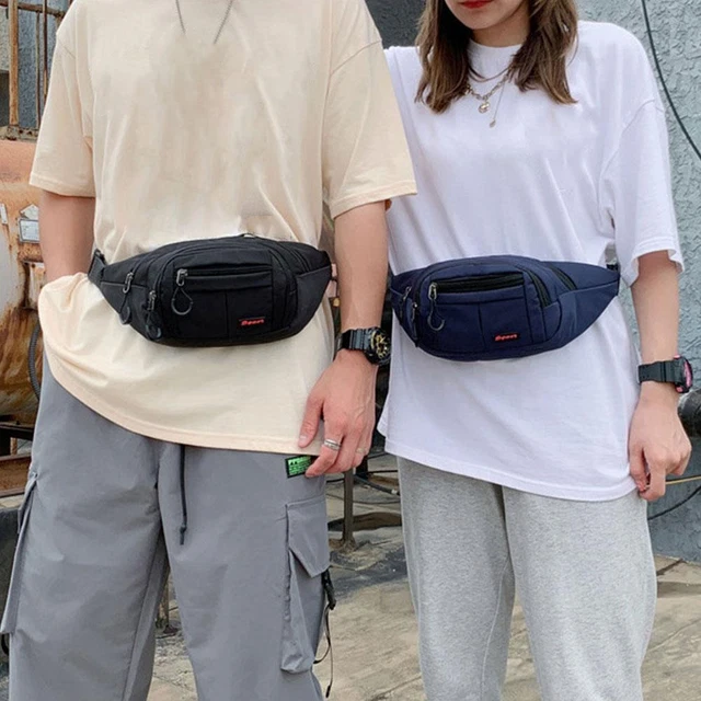 Men Women Waist Bum Bag Unisex Fanny Pack Travel Holiday Pouch Wallet Belt A7Y0