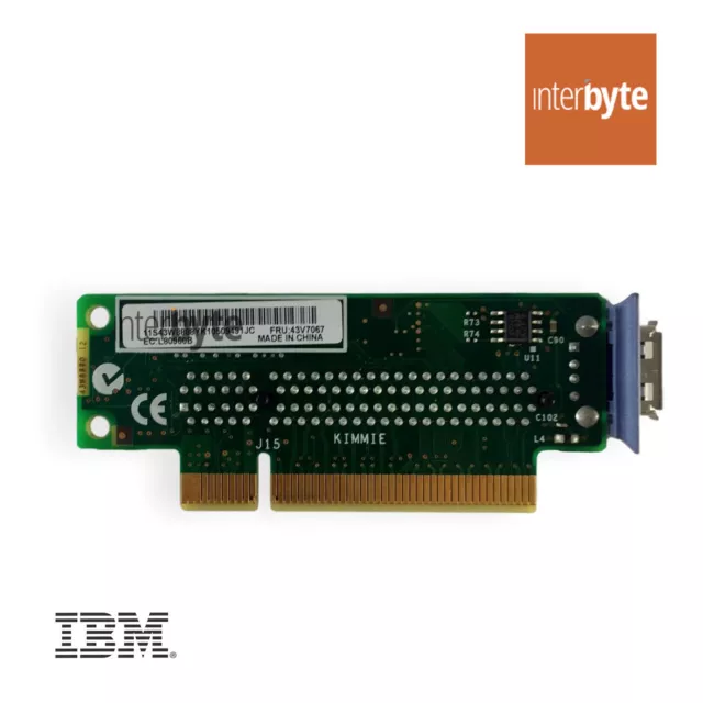 IBM RISER SAS SATA CARD 43V7067 XSERIES EXPANDER USB x3550 x3650 M2 M3