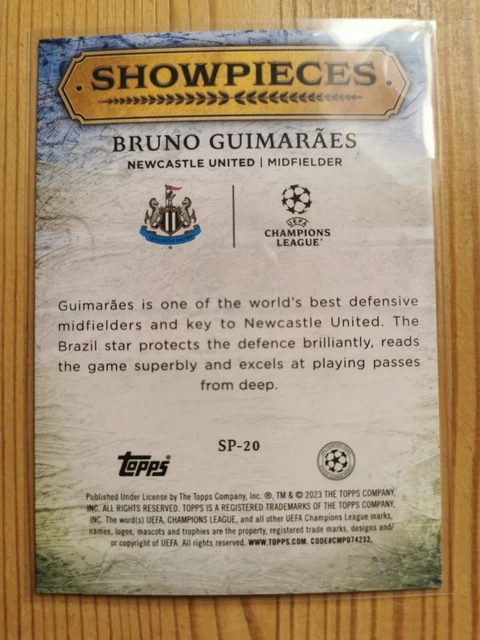 Carte Martin Odegaard Topps UCC Superstars 2023/24 - UCL Showpieces SP-O4 - Arsenal