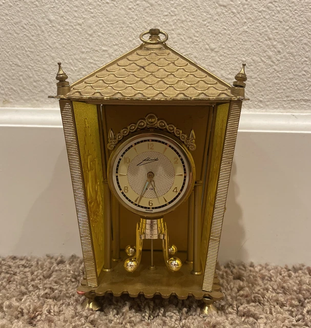 Used Vintage Decorative 8 Day Clock W.u.a Schmid-Schlenker Jr. Western Germany Used Vintage Decorative 8 Day Clock W.u.a Schmid-Schlenker Jr. Western Germany