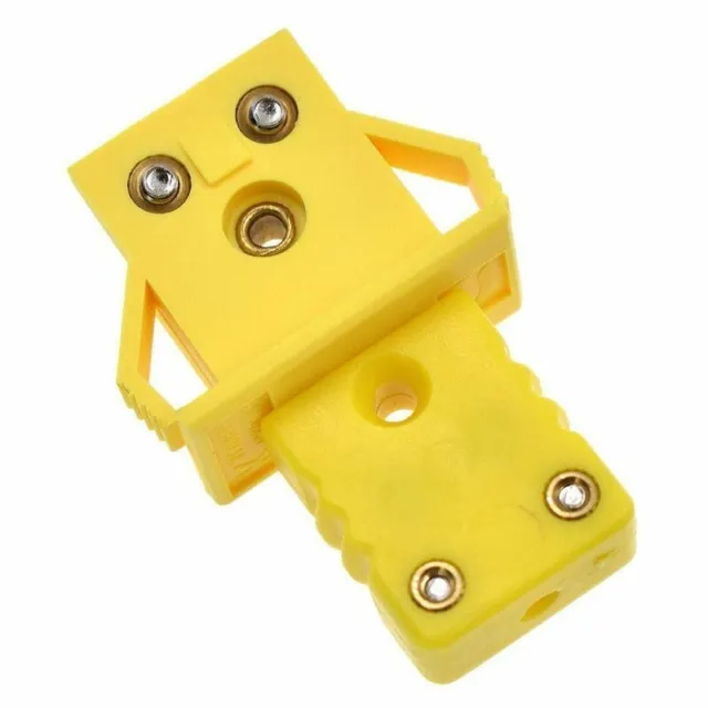 Long Lasting K Type Thermocouple Mini Socket & Panel Mount Plug Connector