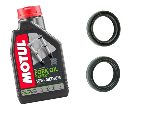 Bmw F 650 Cs 2002 2003 2004 2005 Kit Olio Motul 10W E Paraoli Forcella Athena