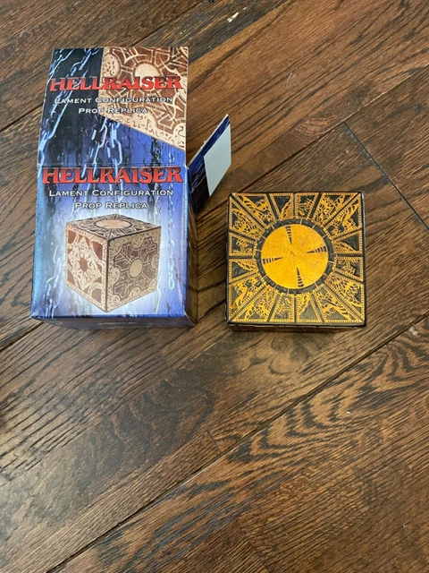 HELLRAISER - lament configuration - PROP REPLICA puzzle box - pinhead - horror! HELLRAISER - lament configuration - PROP REPLICA puzzle box - pinhead - horror!