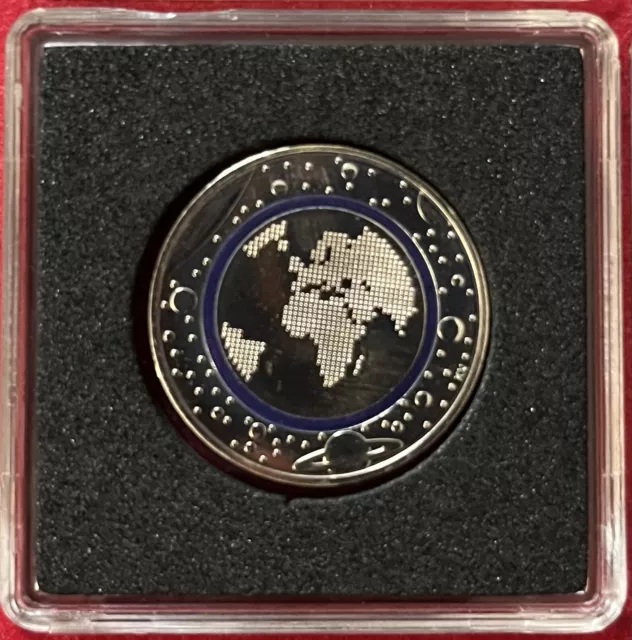 Germania 2016 5 Euro Proof In Cu/Ni + Anello In Polimero Blu