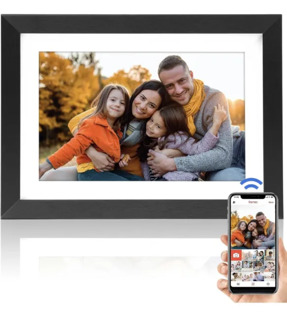 Frameo 10.1 Inch Digital Picture Frame,1280x800 IPS HD Touch Screen WiFipppp
