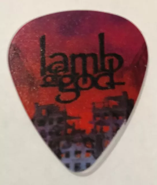 Lamb of God Mark Morton, Used Authentic signature guitar pick, Rock Band Touring