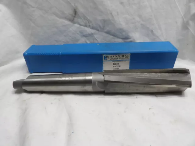 Hannibal Carbide Tool 1-7/16 Carbide Tip Reamer 62246 - Made in the USA