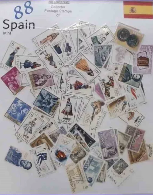 Spain Postal Postage Stamp Stamps Rare Mint Used Bulk 1800 1900 2000