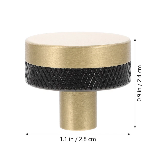 Cupboard Knob Replacement Furniture Door Handle Black Dresser Knobs Lengthen 2