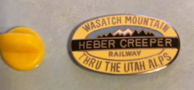 Eisenbahnmütze-Reversnadel/Tac-Wasatch Mountain HEEBER CREEPER - NEU