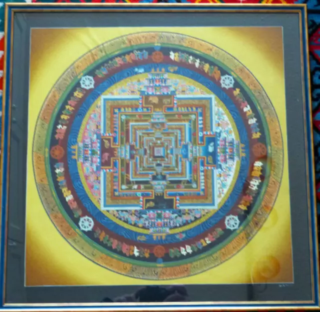 Sehr feines KALACHAKRA Thangka