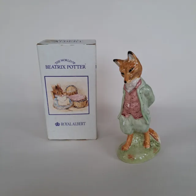 Royal Albert Beatrix Potter “Foxy Whiskered Gentleman” (Boxed)