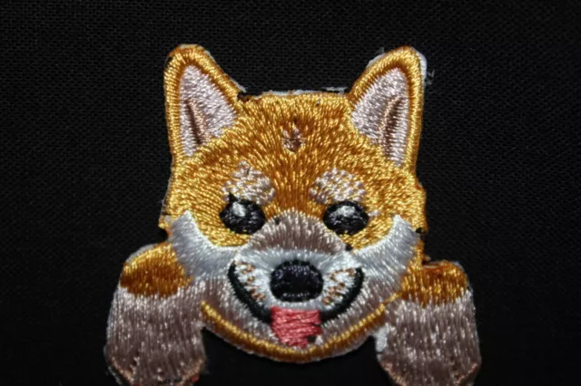Shiba Inu Puppy Dog Breed Embroidered DOG ANIMAL IRON ON or Sew On Patch