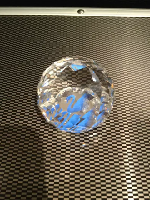 Swarovski Figur Briefbeschwerer / Paperweight  Blau !!   Top Zustand !!